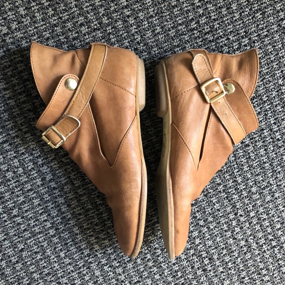 House of Harlow 1960 leather ankle boots